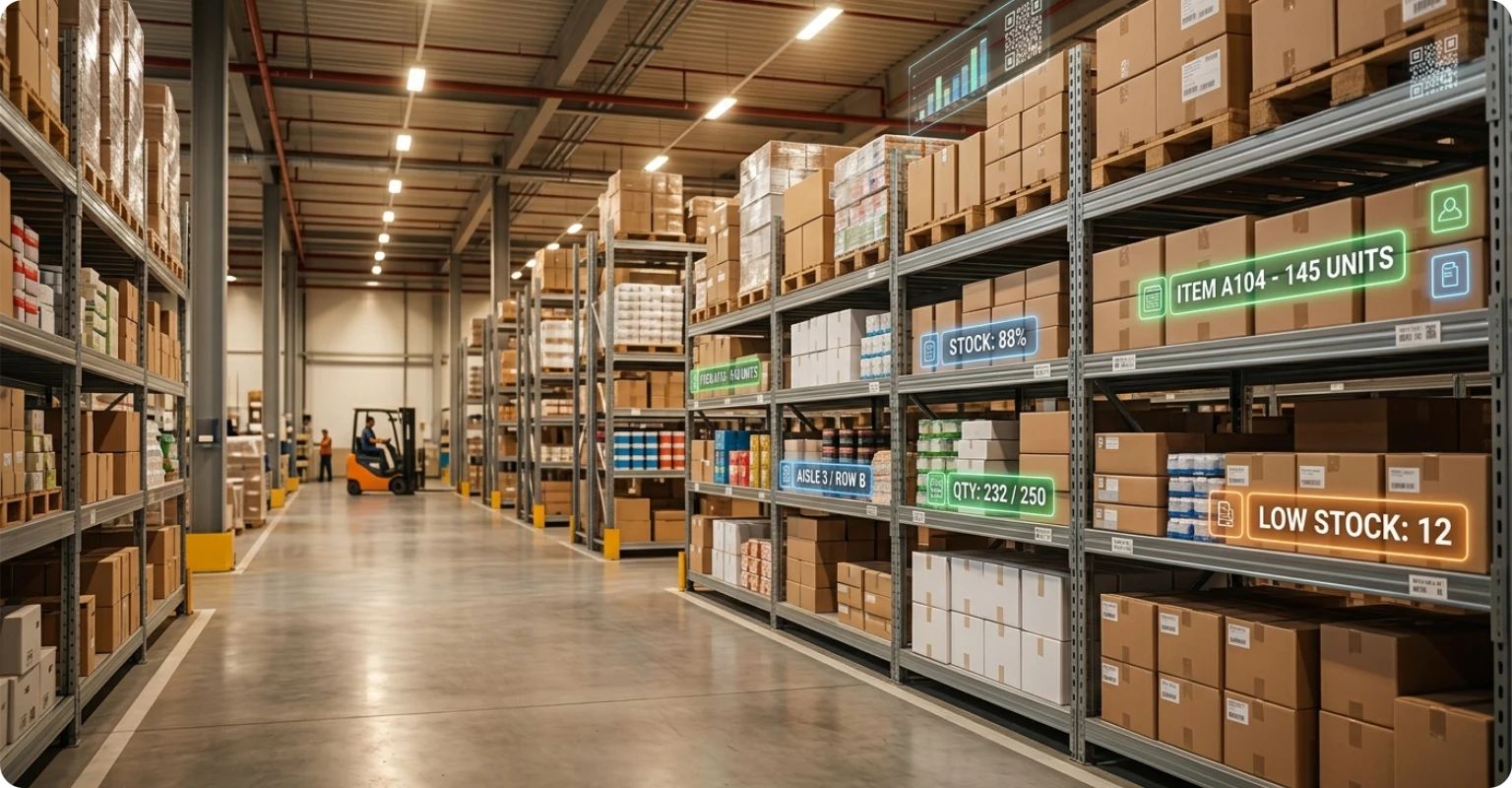 Bảng quản lý đa kho