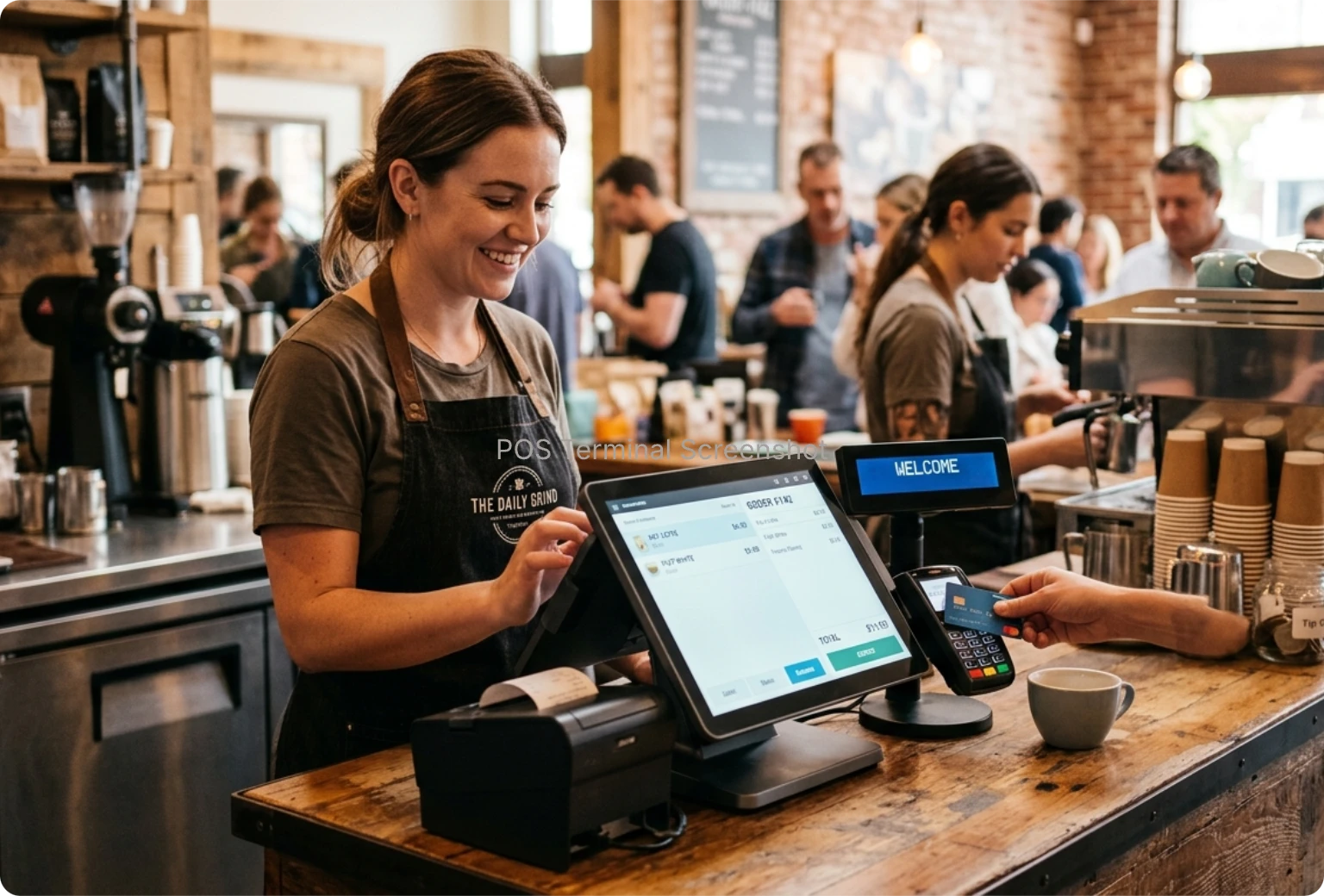 Giao diện máy POS