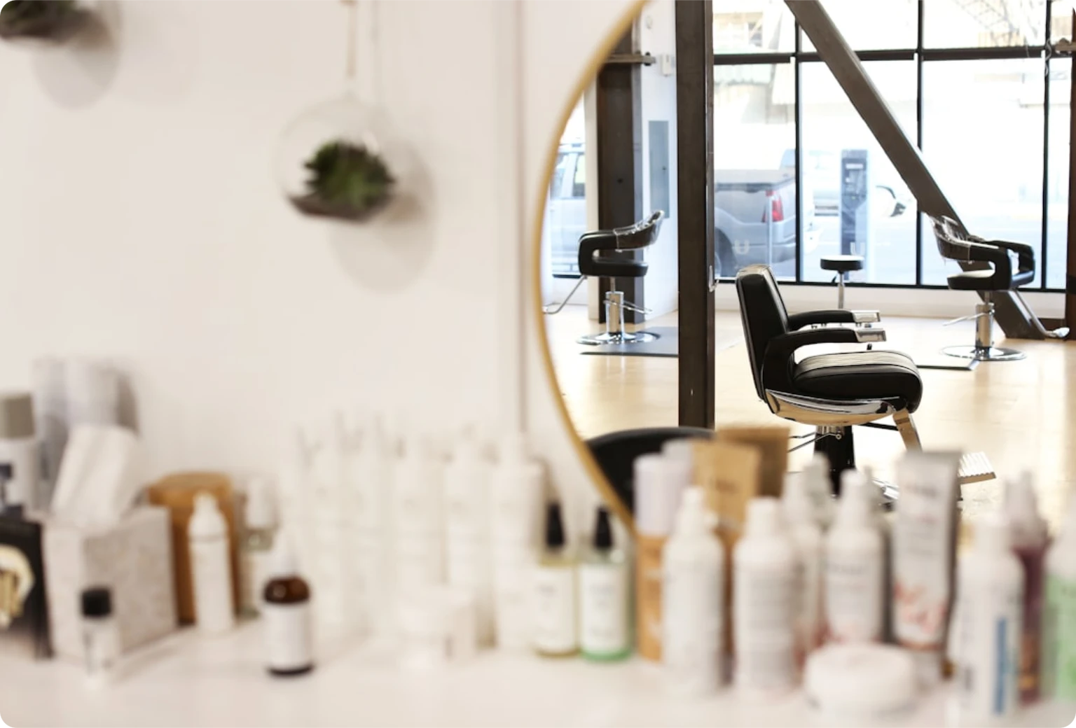 Giao diện đặt lịch salon